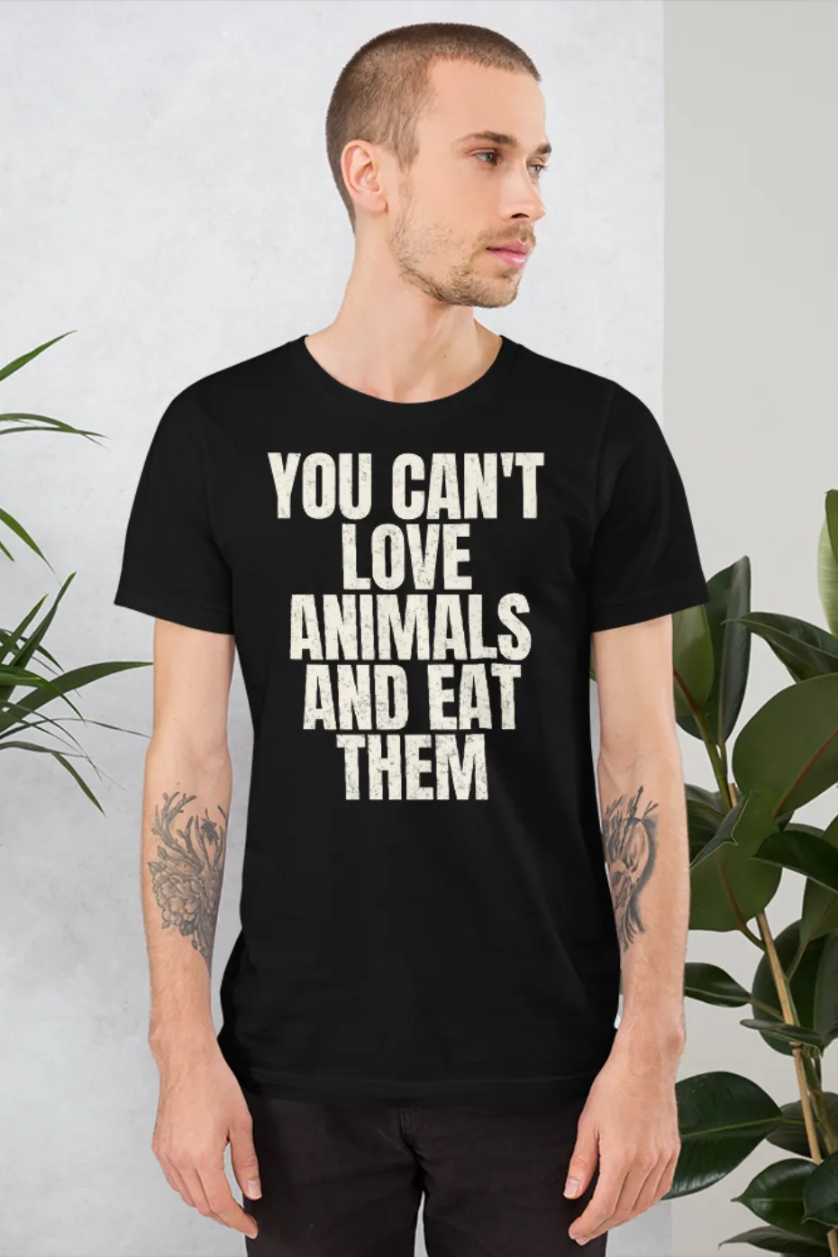 You Can't Love and Eat Them Unisex t-shirt